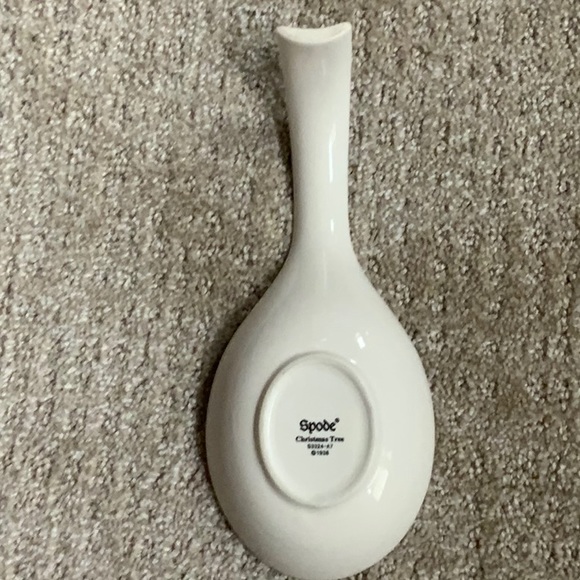 Spode Christmas Tree Spoon Rest - Picture 2 of 5